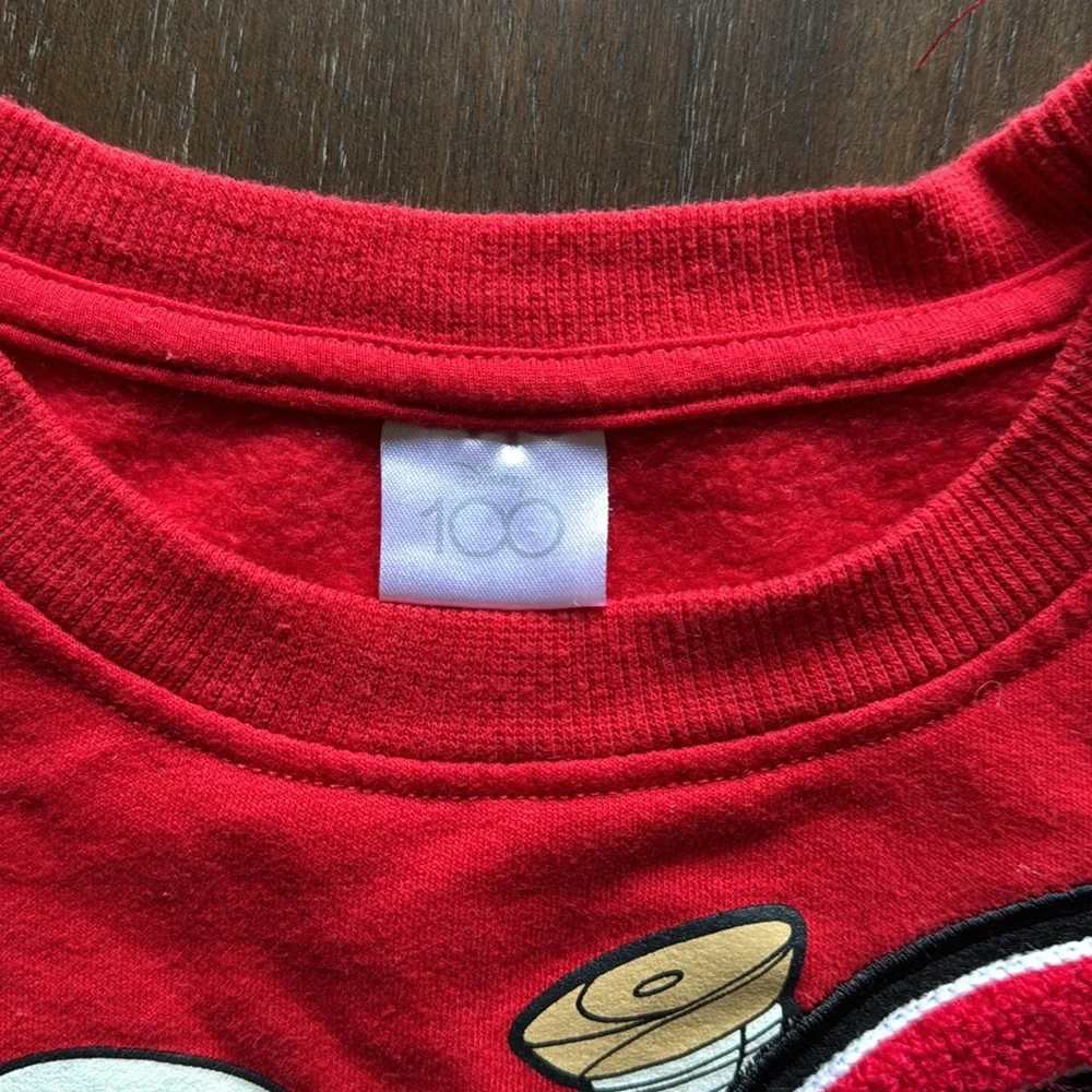 Size M (approx 6-8 years) Disney 100 Years Princess Girls Sweatshirt Enchantment